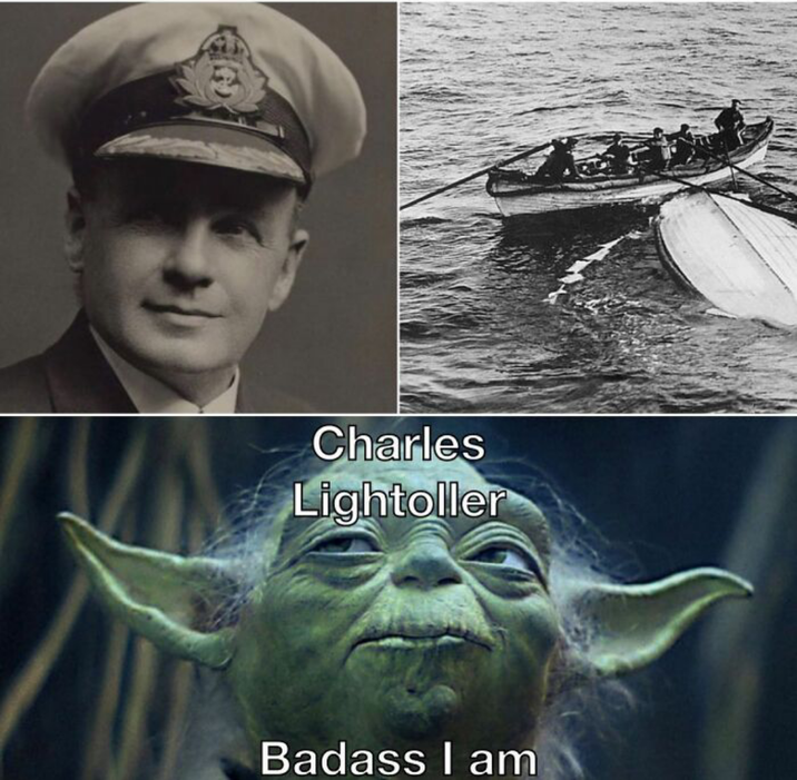 Charles Lightoller Badass I am