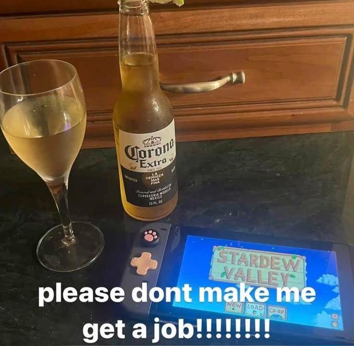 Coron Extra SINCE 125 LA CERVEZA MAS FINA CERVECERIA MODEL MEXICO 12 FL. OZ STARDEW WALLEY please dont make me NEW LOAD Co-op get a job!!!!!!!!
