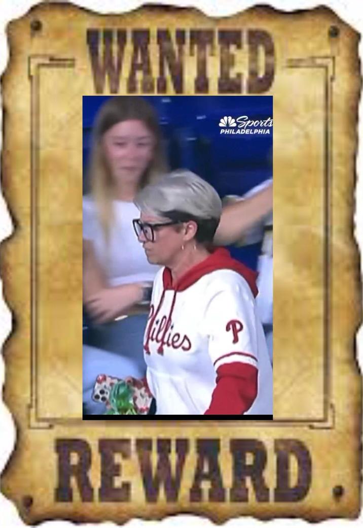 WANTED Sports PHILADELPHIA illies P REWARD