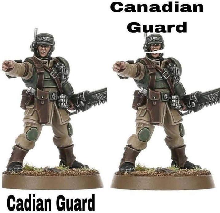 RISE Cadian Guard Canadian Guard ISF