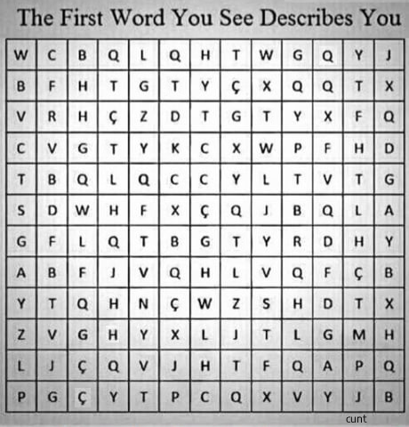 The First Word You See Describes You WCBQLQHTWGQYJ BFHTGTYÇXQQTX VRHCZDTGTYXFQ CVGTYKCXWPFHD TBQLQCCYLTVTG SDWHFXCQJBQLA GFLQTBGTYRDHY ABFJVQHLVQFCB YTQHNCWZSHDTX ZVGHYXLJTLGMH LJCQVJHTFQAPQ PGCYTPCQXVYJB c---