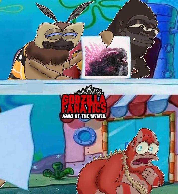 GODZILLA FANATICS KING OF THE MEMES * A