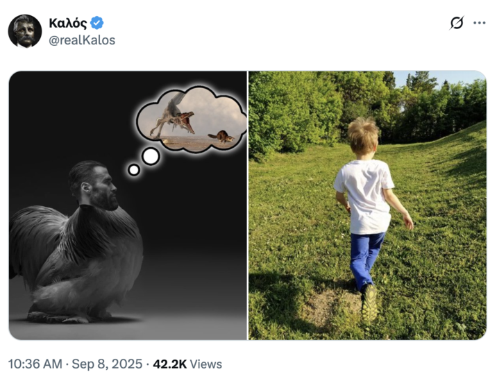 Καλός @realKalos s.. ... 10:36 AM Sep 8, 2025 42.2K Views