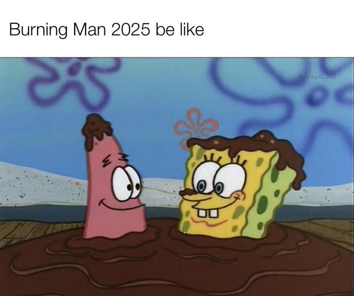 Burning Man 2025 be like w/evan_lolz O