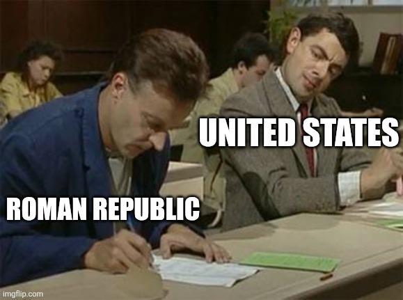 ROMAN REPUBLIC UNITED STATES imgflip.com