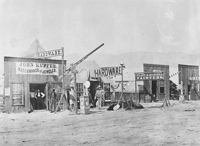 HARDWARE JOHN KUPFER. MATCHMAKER JEWELER. HARDWARE PLATT & RUSSELL PAINTERS UNION