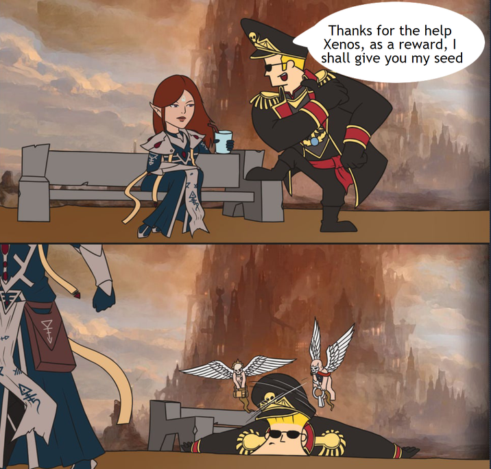 +4 Thanks for the help Xenos, as a reward, I shall give you my seed