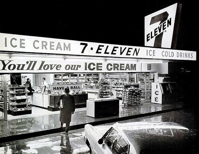 ELEVEN ICE CREAM 7 ELEVEN ICE COLD DRINKS You'll love our ICE CREAM HAVE A BALL CE