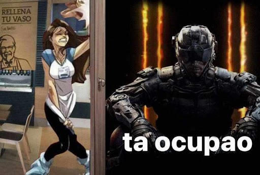 COD Ocupao RELLENA TU VASO Sales ta ocupao