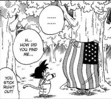 YOU STICK RIGHT OUT! H... HOW DID YOU FIND ME... CUE