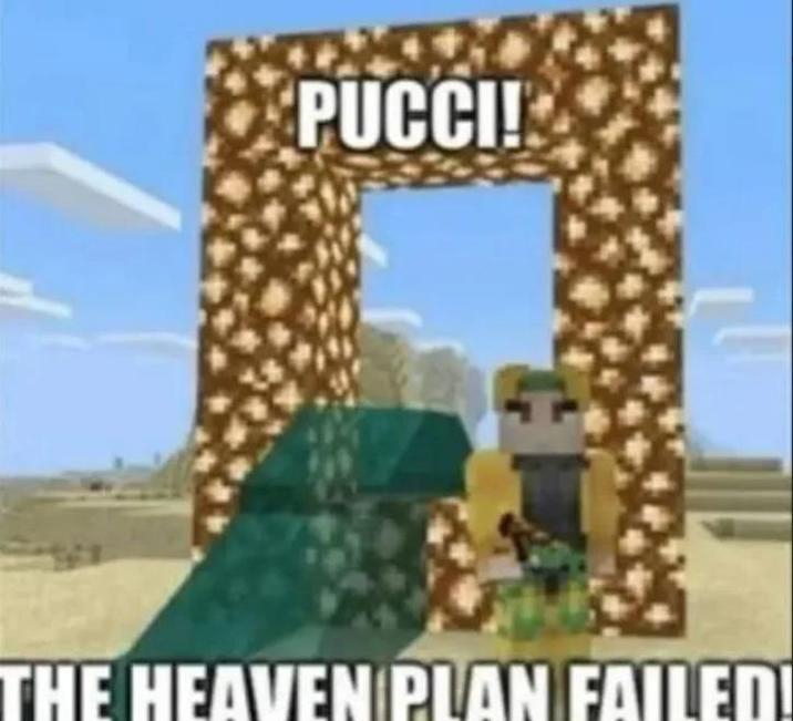 PUCCI! THE HEAVEN PLAN FAILED!