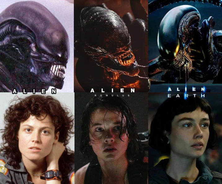 ALIEN ALIEN ALIEN ROMULUS EARTH