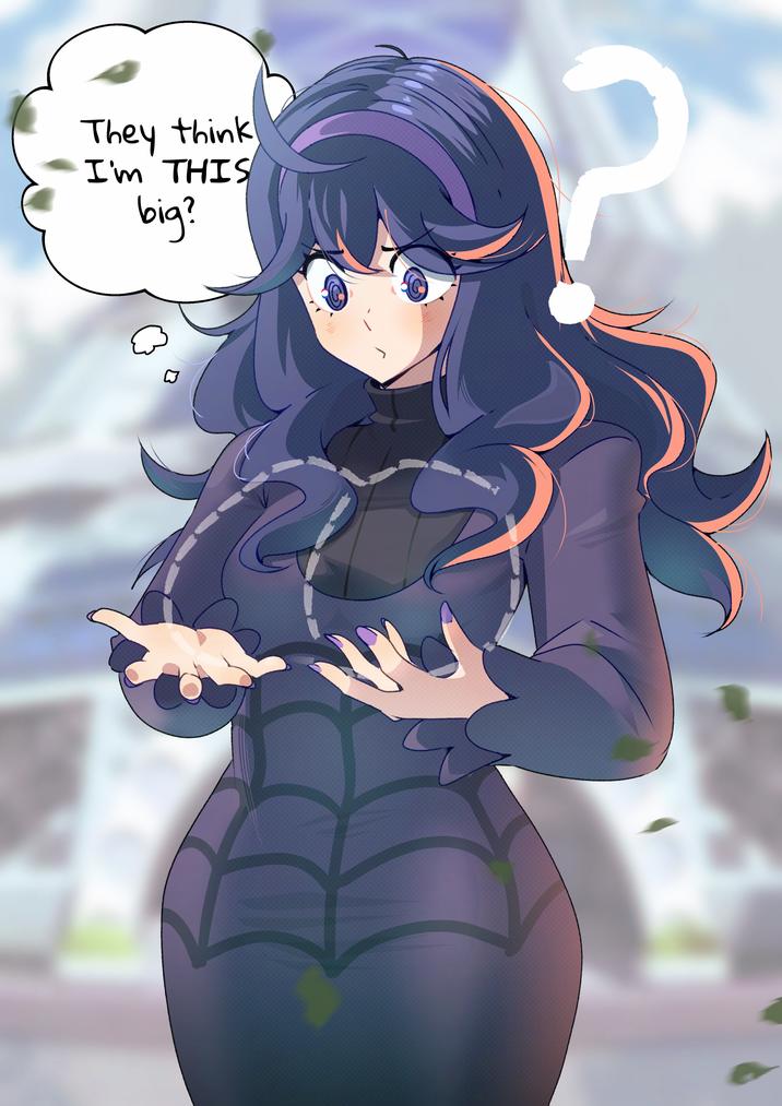 They think I'm THIS big?