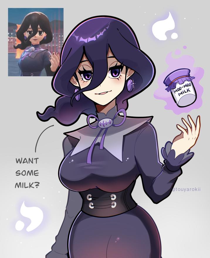 WANT SOME MILK? @touyarokii 2 MOO-MOO MILK