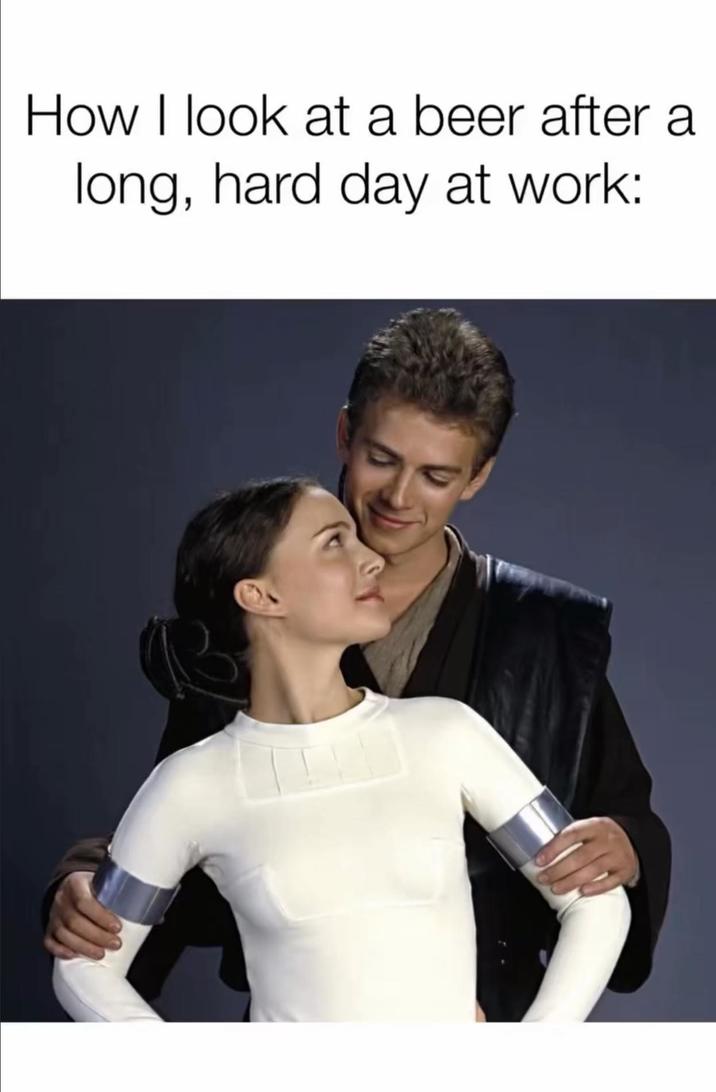 How I look at a beer after a long, hard day at work: