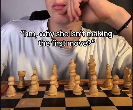 "hm, why she isn't making the first move?"