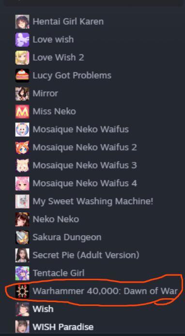 Hentai Girl Karen Love wish Love Wish 2 Lucy Got Problems Mirror M Miss Neko Mosaique Neko Waifus Mosaique Neko Waifus 2 Mosaique Neko Waifus 3 Mosaique Neko Waifus 4 My Sweet Washing Machine! Neko Neko Sakura Dungeon Secret Pie (Adult Version) Tentacle Girl Warhammer 40,000: Dawn of War Wish WISH Paradise