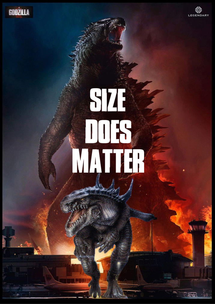 GODZILLA SIZE DOES MATTER LEGENDARY