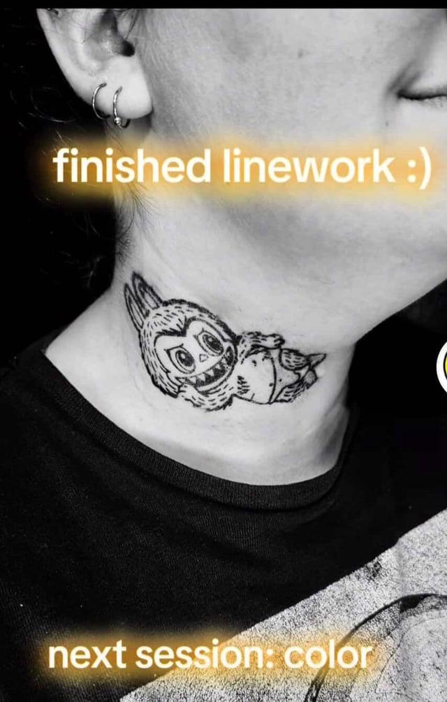 finished linework :) next session: color