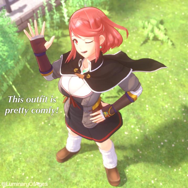 This outfit is pretty comfy! @LuminaryOfAges