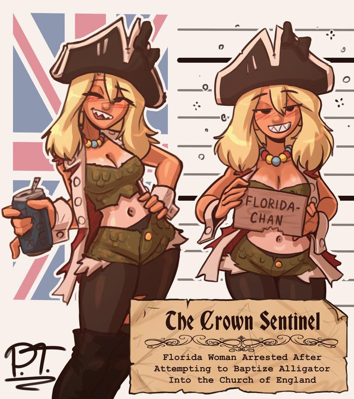 OLD O FLORIDA- CHAN PT. 9 The Crown Sentinel Florida Woman Arrested After Attempting to Baptize Alligator Into the Church of England