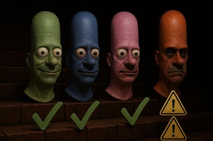 3D Homers Guide A 3D version of the Homers Guide meme.