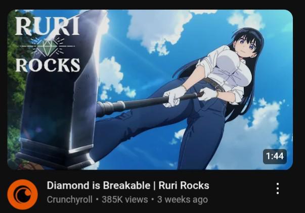 RURI ROCKS Diamond is Breakable | Ruri Rocks Crunchyroll ⚫ 385K views • 3 weeks ago 1:44