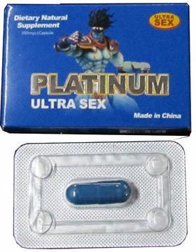 Dietary Natural Supplement ULTRA SEX PLATINUM ULTRA SEX Made in China