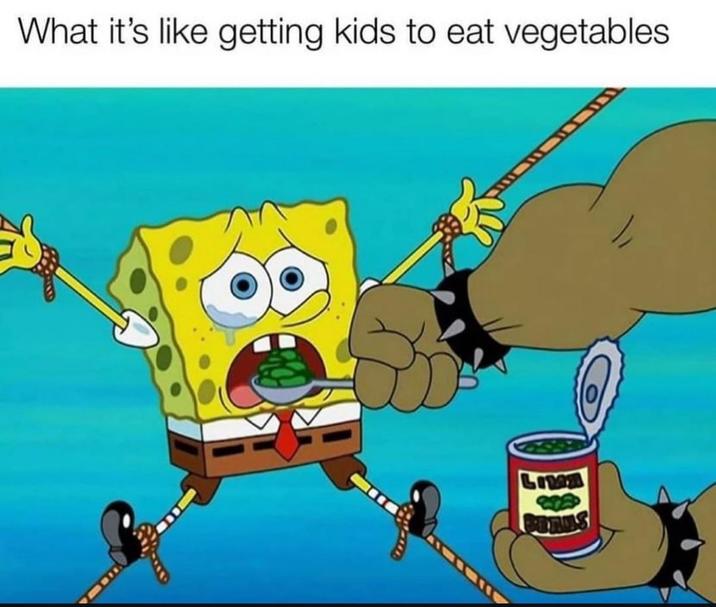 What it's like getting kids to eat vegetables LIN BOADS