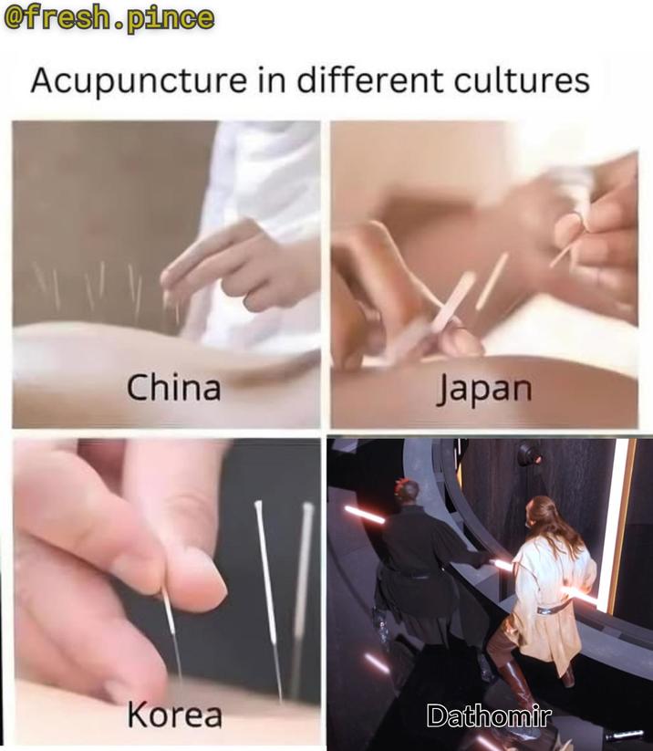 @fresh.pince Acupuncture in different cultures Chinal Japan Korea Dathomir