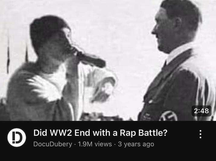 D Did WW2 End with a Rap Battle? DocuDubery. 1.9M views • 3 years ago G 2:48
