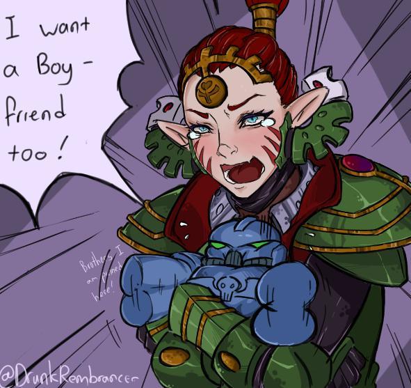 I want a Boy - friend too! Brother 9m Drunk Rembrancer