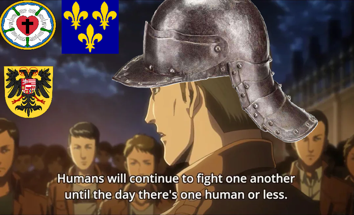 + A Humans will continue to fight one another until the day there's one human or less.