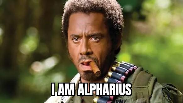 I AM ALPHARIUS