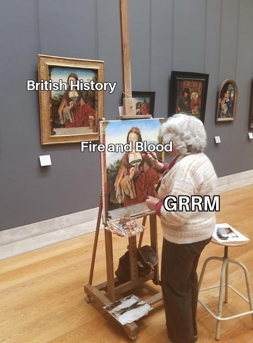 British History Fire and Blood GRRM
