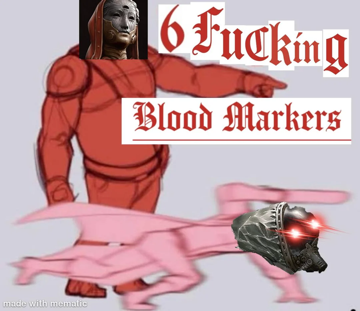 made with mematic 6 F------ Blood Markers