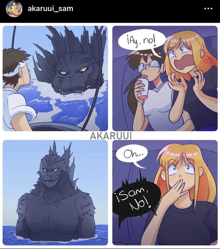 akaruui_sam ¡Ay, no! AKARUUI Oh... iSam, No!