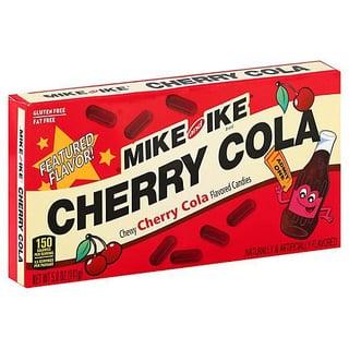 MIKE-IKE CHERRY COLA FEATURED FLAVOR! CHERRY COLA MIKE IKE CHERRY COLA 150 NET WIT SOL Chey Cherry Cola Flavored Candies MURALLY & ARTECHLY ACRED