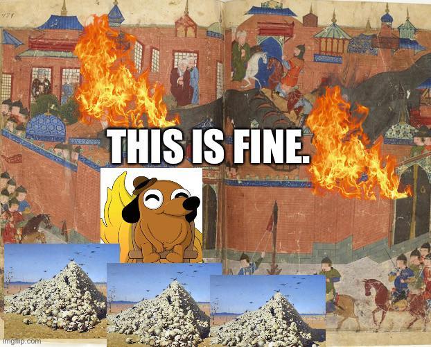 imgflip.com THIS IS FINE.