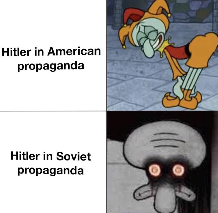 Hitler in American propaganda Hitler in Soviet propaganda
