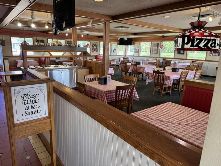 Please Wait to be Seated Pizza