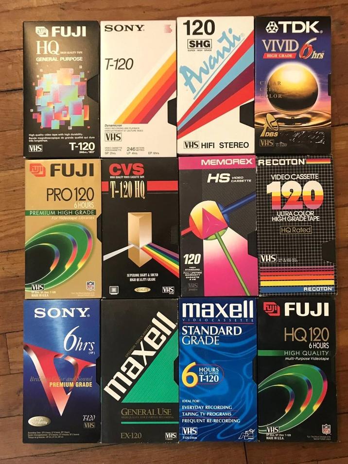 SONY 120 FUJI HQ HIGH QUALITY TVE GENERAL PURPOSE T-120 Avanti TDK VIVID 6hrs HIGH GRADE CIBAR CRISP COLOR High quality video tape with high durability. Bande magnétoscopique de grande qualité qui dure très longtemps. VHS T-120 246m/807 FUJI FUJI PRO 120 6 HOURS PREMIUM HIGH GRADE For Videotape Libraries Dynamicron VIDEO RECORDING AND PLAYBACK ENREGISTREMENT ET LECTURE VIDEO VHS VIDEO CASSETTE VIDEOCASSETTE SP 2hrs 246 LP 4hrs CVS HIGH QUALITY VIDEO CASSETTE TAPE T-120 HQ EP 6hrs VHS HIFI STEREO DBS VHS T-120 MEMOREX RECOTON HS VIDEO CASSETTE VIDEO CASSETTE 120 ULTRA COLOR HIGH GRADE TAPE HQ Rated VHS Tin SP T-17 MADE IN USA NFB SONY 6hrs (EP) Brior and Sound PREMIUM GRADE High Durability Aucording Tome & Pr Durotheus ur SP 2 Tapiac T-120 VHS SUPERIOR SIGHT & SOUND HIGH QUALITY GRADE QUALITY VHS EPITAXIAL VIDEOCASSETTE maxell 120 WARRANTY GARANTIE VHS VHS RECOTON maxell FUJI VIDEO CASSETTE STANDARD GRADE HOURS IN EP MODE 6% T-120 HQ 120 6 HOURS HIGH QUALITY Multi-Purpose Videotape GENERAL USE HIGH QUALITY FOR EVERYDAY RECORDING EX-120 VHS IDEAL FOR: EVERYDAY RECORDING TAPING TV PROGRAMS FREQUENT RE-RECORDING VHS T-120/246m VHS 6hrs. SP 2hrs T-120 MADE IN U.S.A. Red The Ofied Voti