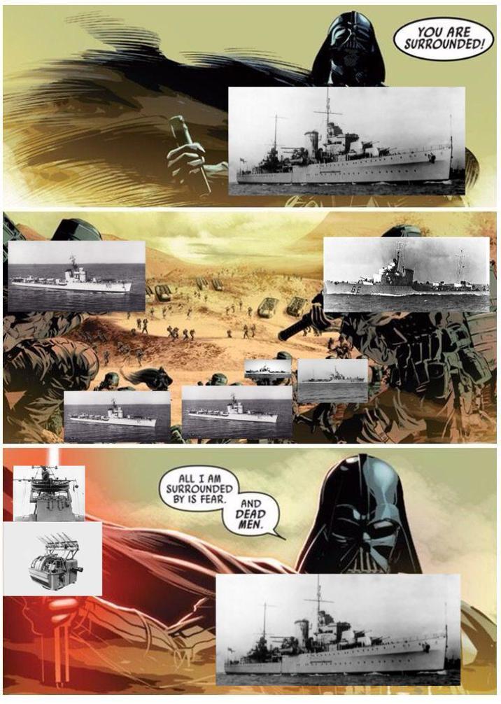 ALL I AM SURROUNDED BY IS FEAR. AND DEAD MEN. YOU ARE SURROUNDED!