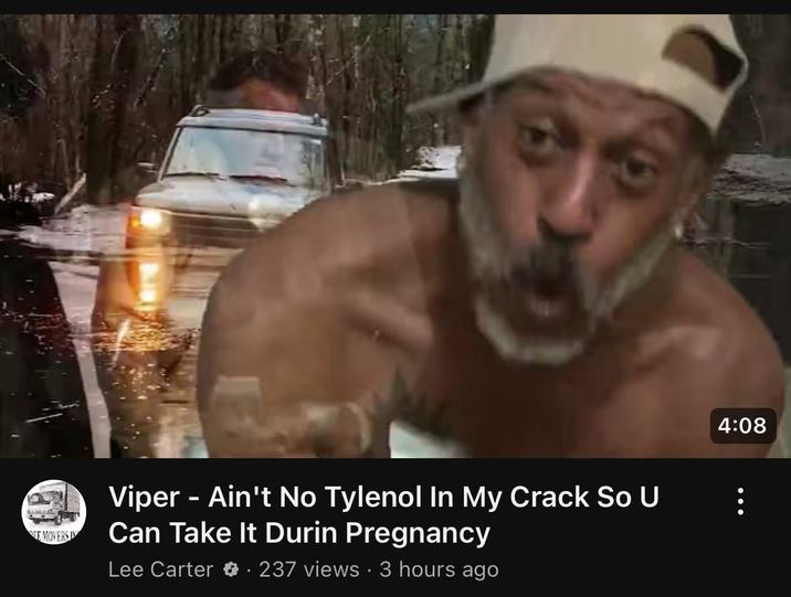 Viper - Ain't No Tylenol In My Crack So U Can Take It Durin Pregnancy EMOVERS I Lee Carter 237 views 3 hours ago 4:08
