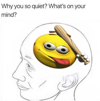 That feel when you have Joe on your mind 24/7