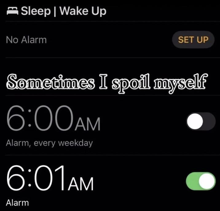 A little extra snooze | Know Your Meme