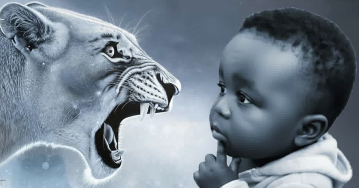 A "Lion Screaming At Monkey":https://knowyourmeme.com/memes/lion-screaming-at-monkey "meme":https://knowyourmeme.com/memes/memes in which Montgomery Swizzenbocher replaced the monkey.