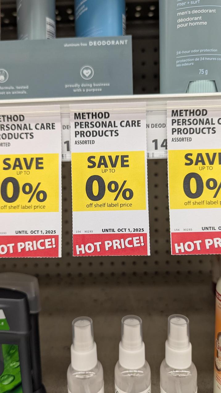 aluminum free DEODORANT mer+surf men's deodorant déodorant pour homme formula. tested not on animals. proudly doing business with a purpose 24-hour odor protection les odeurs protection de 24 heures co 75 g ETHOD RSONAL CARE ODUCTS RTED SAVE UP TO 0% off shelf label price METHOD DE PERSONAL CARE PRODUCTS ASSORTED SAVE UP TO 0% off shelf label price N DEOD 14 METHOD PERSONAL C PRODUCTS ASSORTED SAVI UP TO 0% off shelf label 0293 UNTIL OCT 1, 2025 156 90293 UNTIL OCT 1, 2025 156 90293 UNTIL O OT PRICE! HOT PRICE! HOT PR OST FRE Des