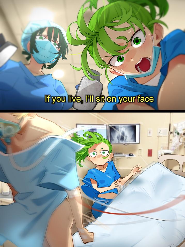 If you live, I'll sit on your face