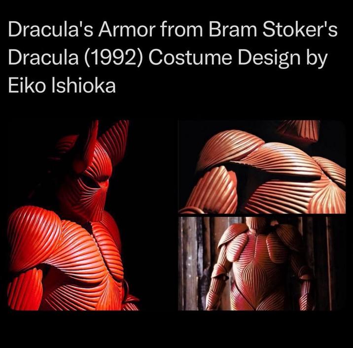 Dracula's Armor from Bram Stoker's Dracula (1992) Costume Design by Eiko Ishioka